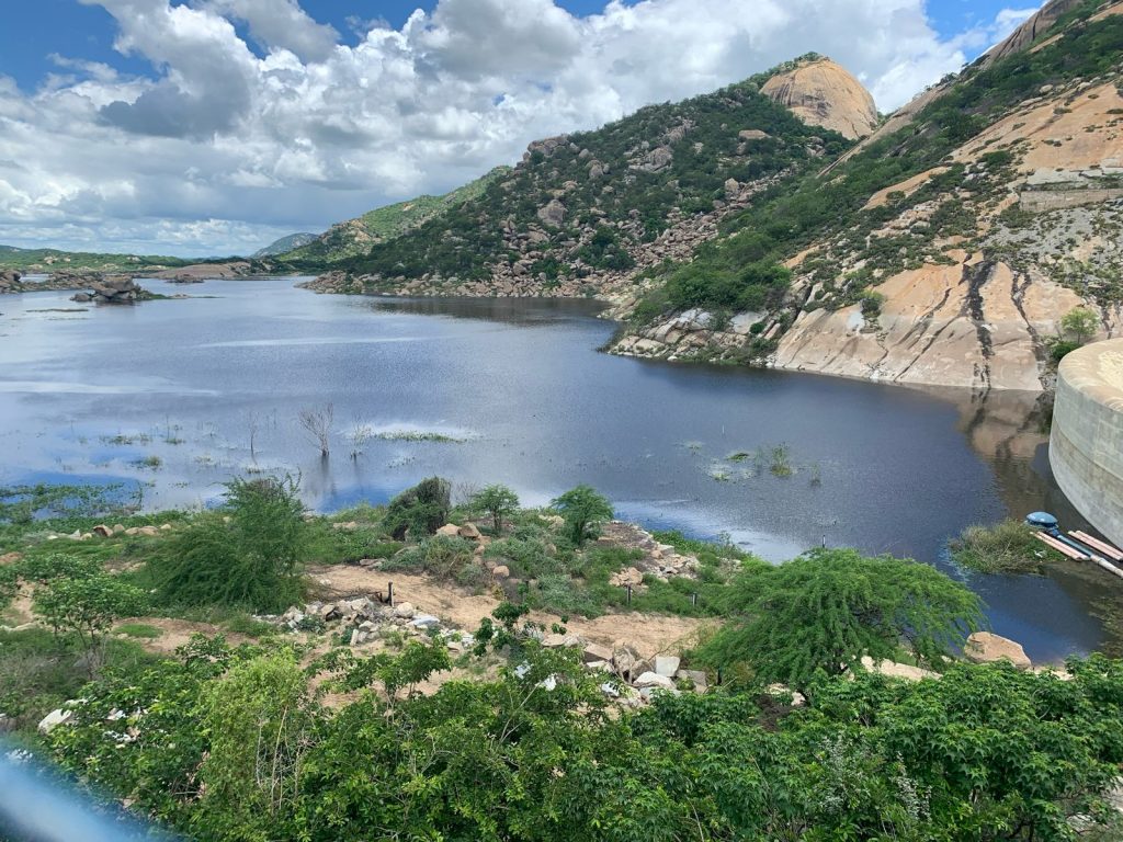 Açude Gargalheiras segue tomando recarga e está com 9,43% de sua capacidade  total; veja fotos