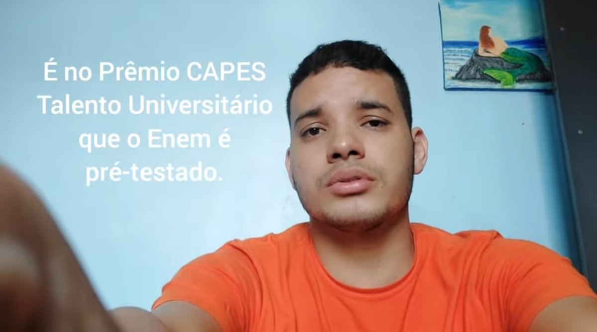 Estudante de Medicina recebe prêmio do MEC por antecipar questões do Enem