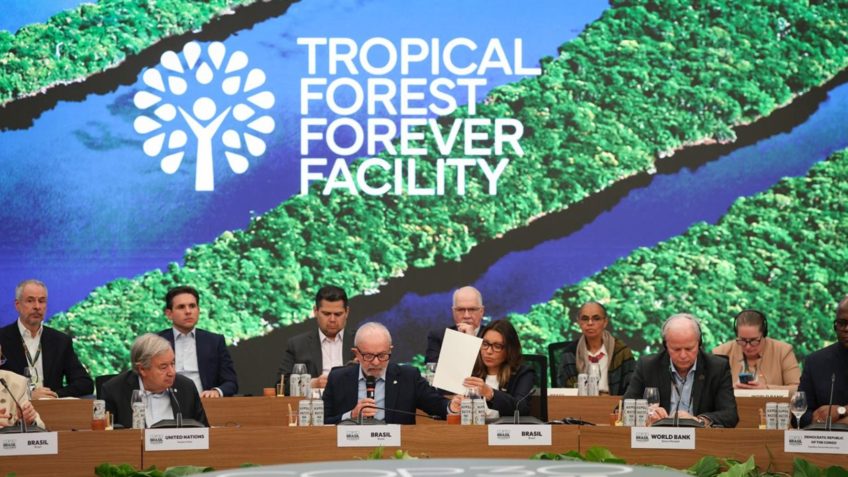Lula e Janja participam de almoço com países apoiadores do Fundo de Florestas na COP30