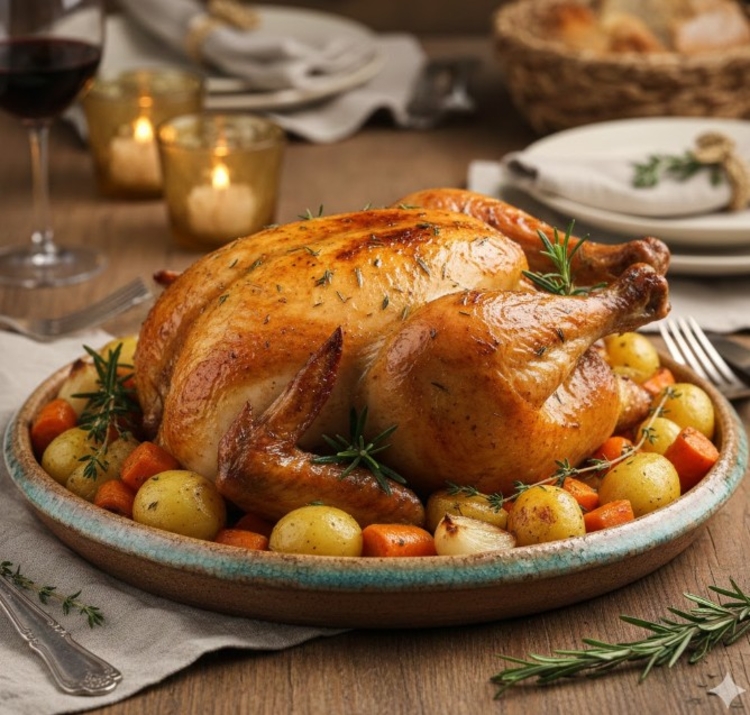 Diferenças entre Peru, Chester e Tender para a Ceia de Natal