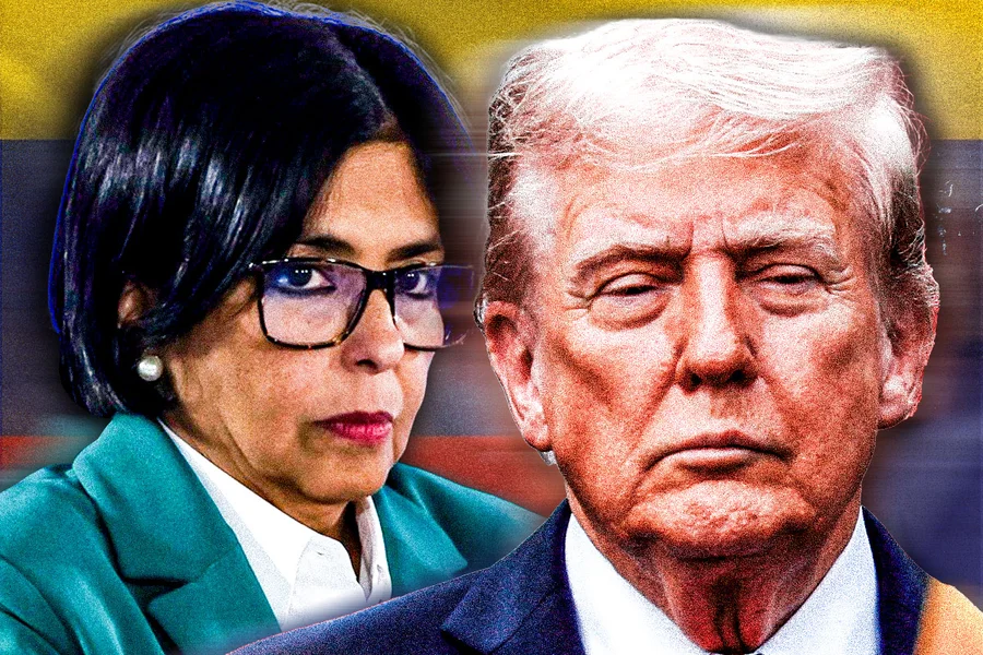 Disputa aberta pelo comando da Venezuela entre Trump e Delcy Rodríguez