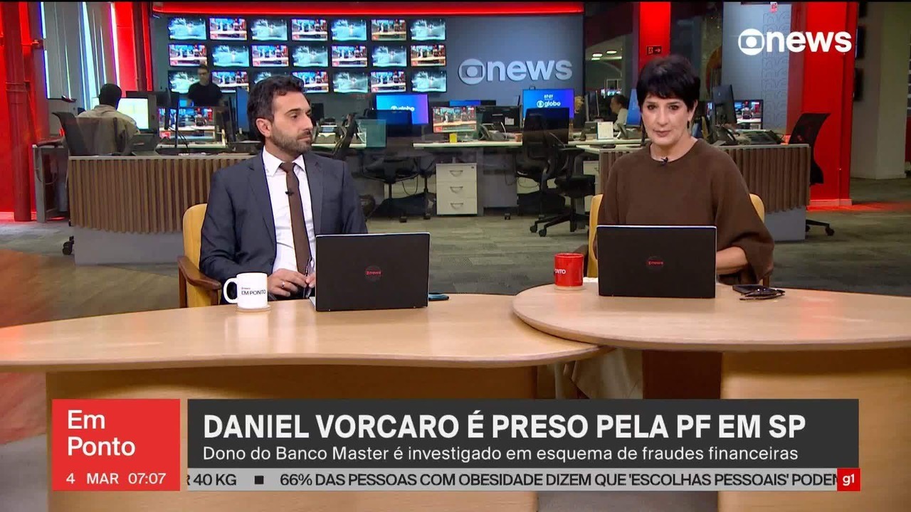 Daniel Vorcaro é preso em SP na terceira fase da Operação Compliance Zero