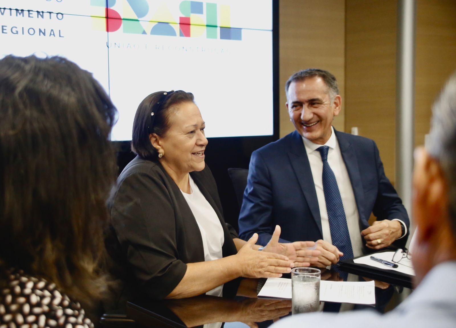Governadora e ministro visitam obras hídricas para segurança no RN