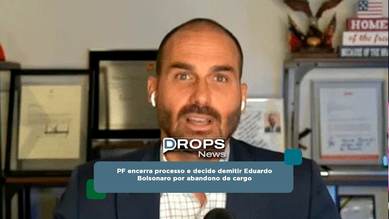 PF encerra processo e decide demitir Eduardo Bolsonaro por abandono de cargo