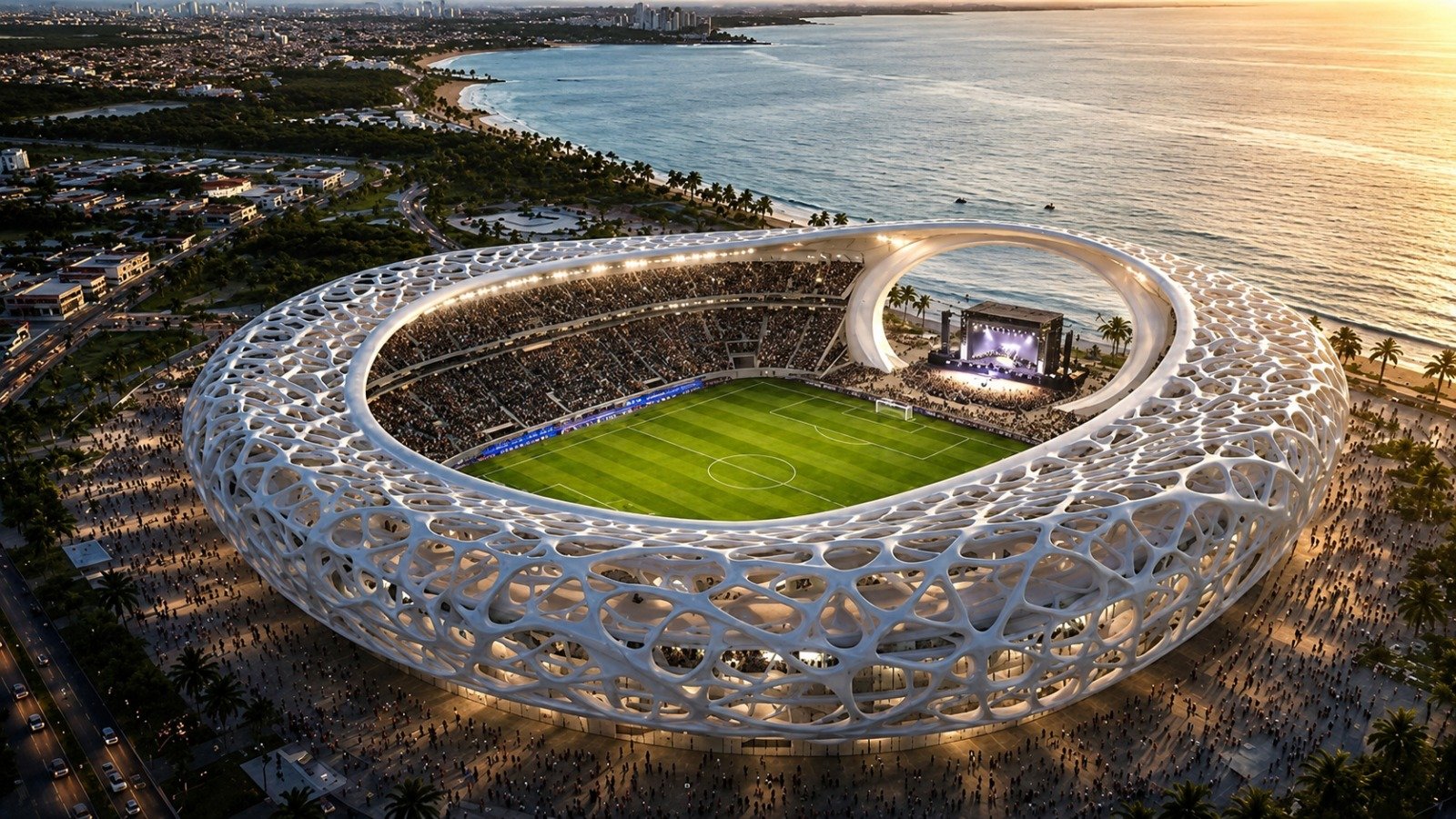 Prefeito de Maceió anuncia Arena dos Corais para futebol e cultura