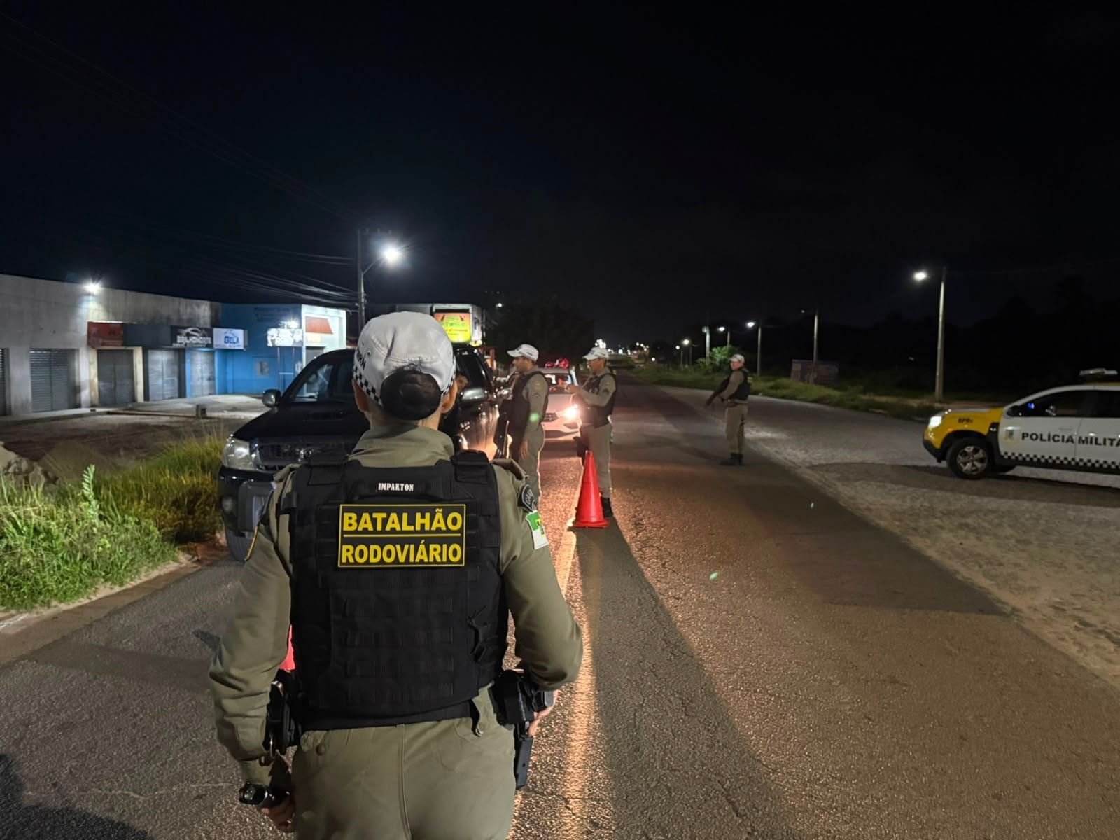 Três condutores são presos por embriaguez durante operação em Extremoz