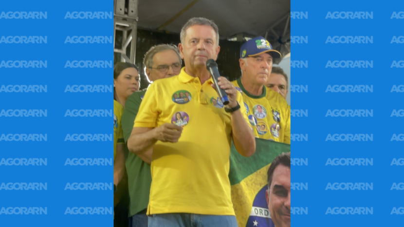 Homem é detido após arremessar ovo contra senador Rogério Marinho em Natal