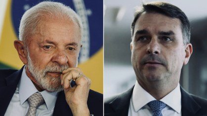 Pesquisa AtlasIntel/Bloomberg aponta empate técnico entre Lula e Flávio Bolsonaro