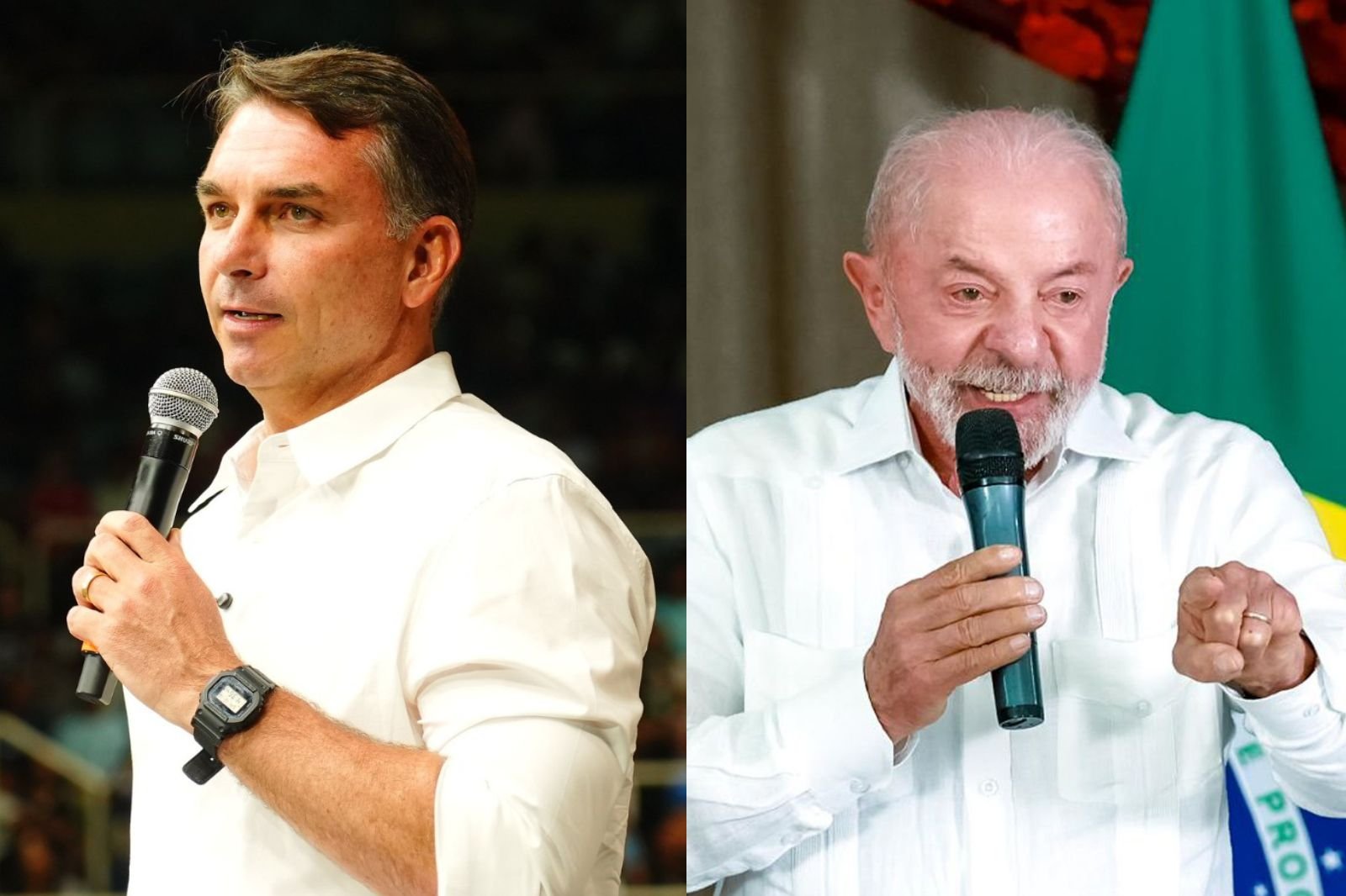 Flávio Bolsonaro lidera com 51% dos votos válidos em segundo turno, Lula tem 49%