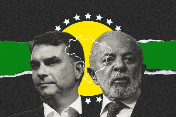 Flávio Bolsonaro recebeu mais votos que Lula na Papudinha, DF