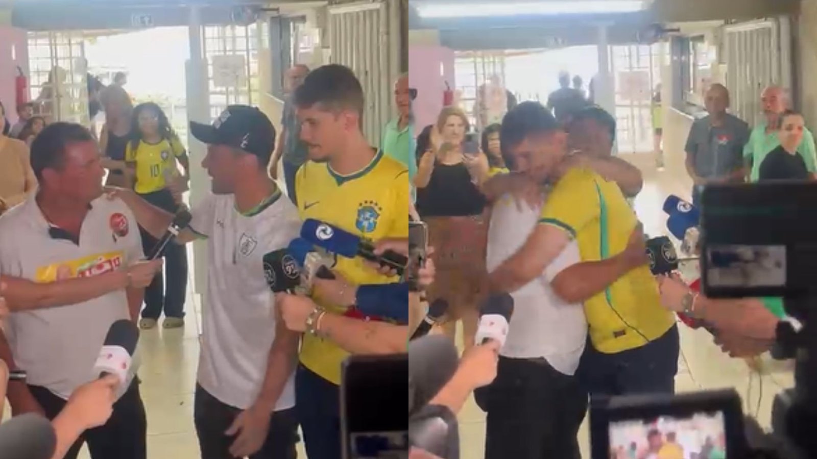 Governador eleito Cleitinho pede abraço entre apoiadores de Lula e Bolsonaro antes de votar