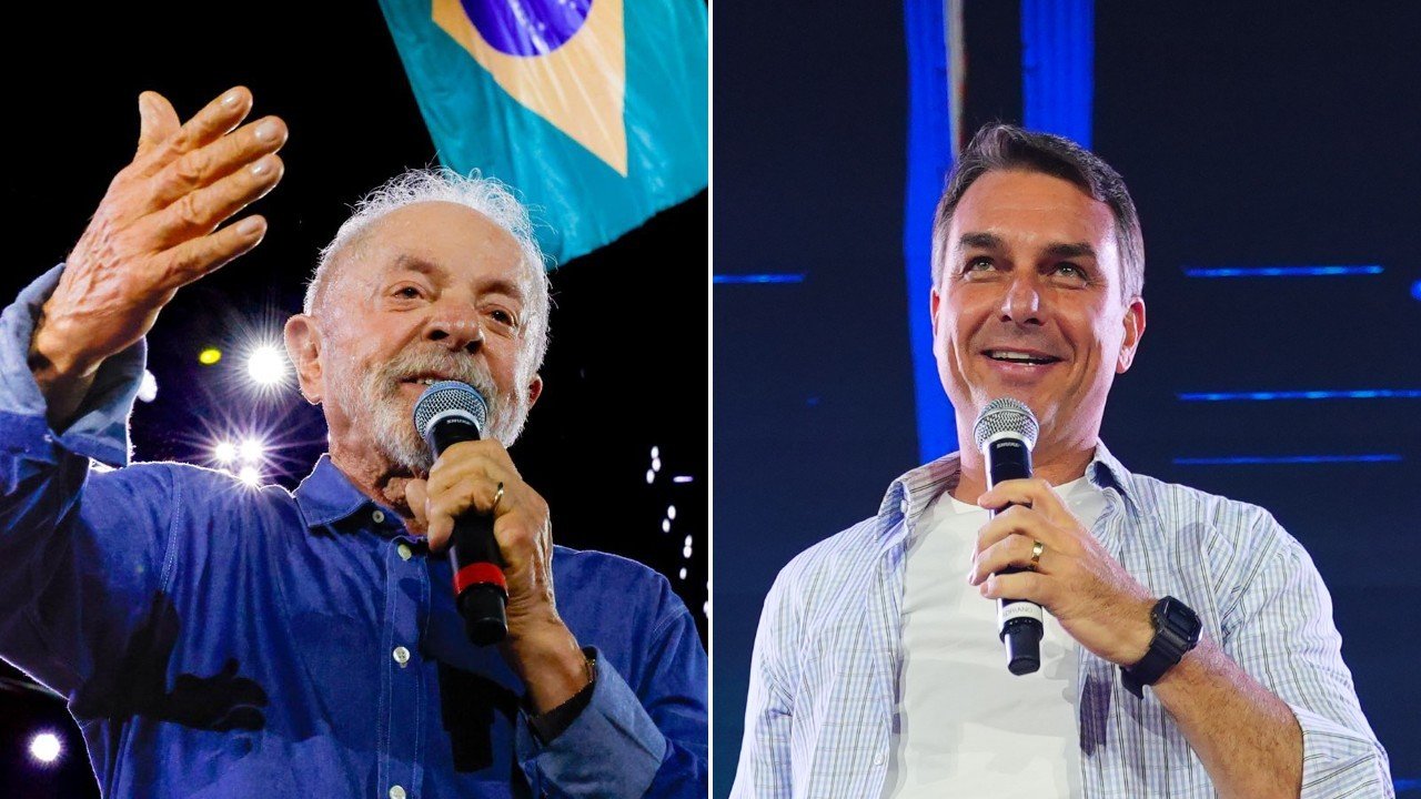 Lula e Flávio Bolsonaro realizam atos finais de campanha em São Paulo